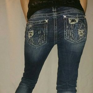 ❌SOLD❌NWT MISS ME BUCKLE SKINNY JEANS